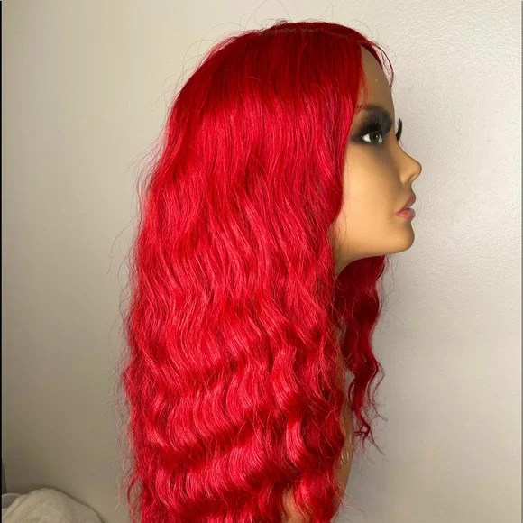 BOLD Red Lace Front Wig
